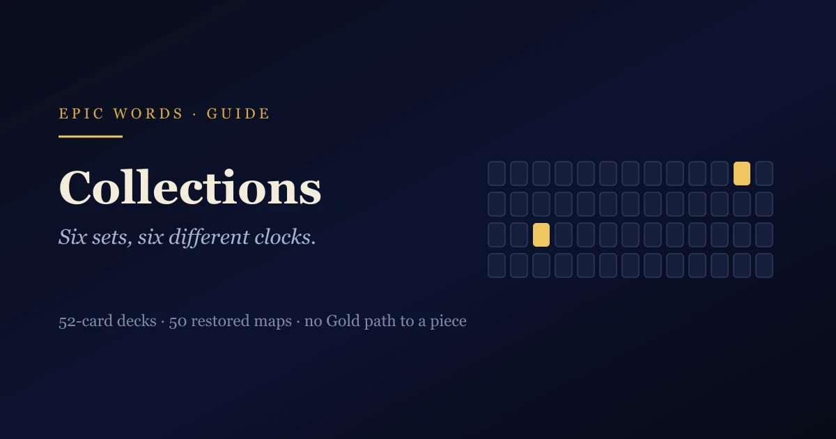 How to Build Collections in Epic Words