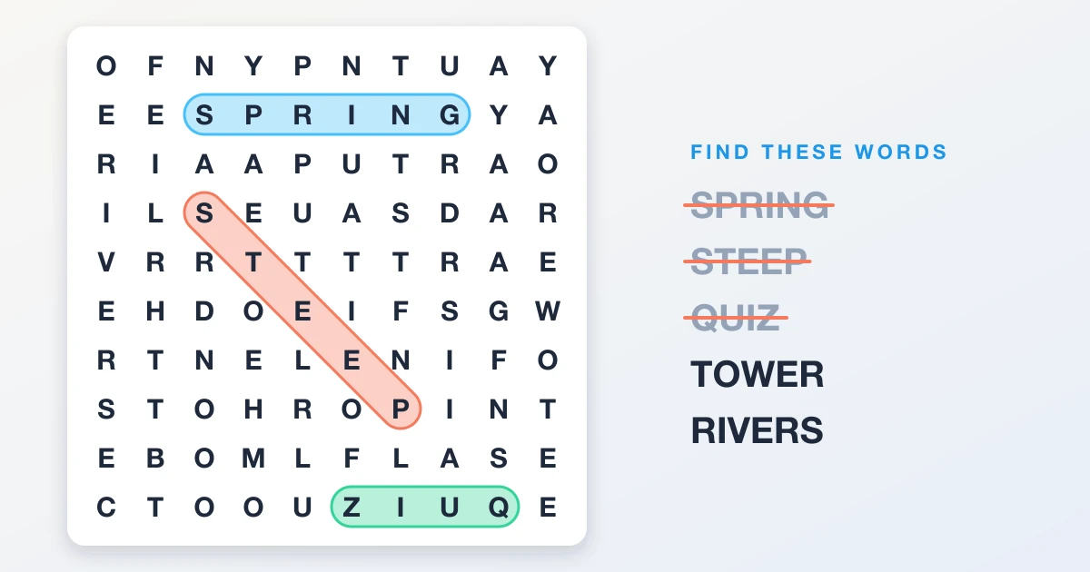 How to Play Word Search and Find Every Word Faster