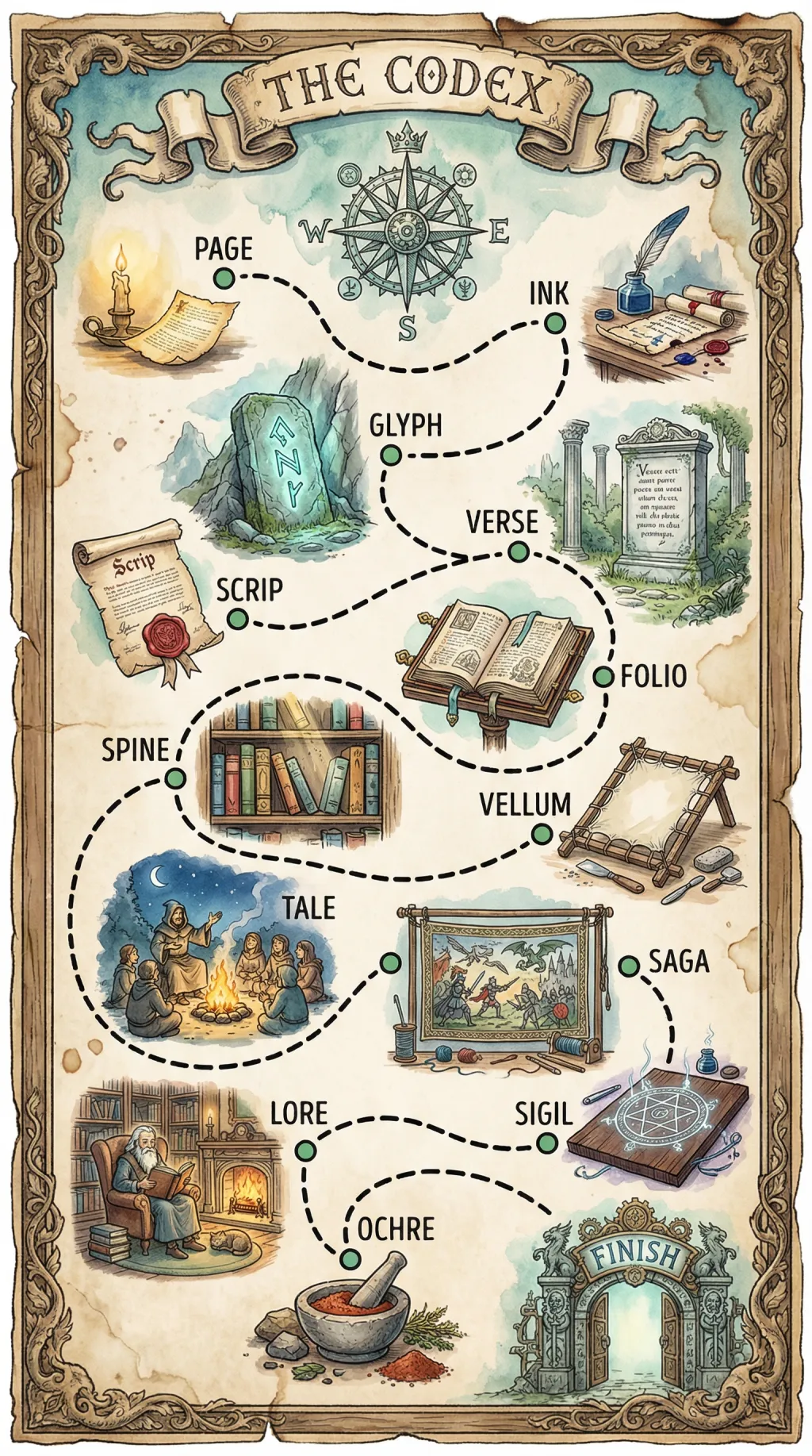 The Codex map