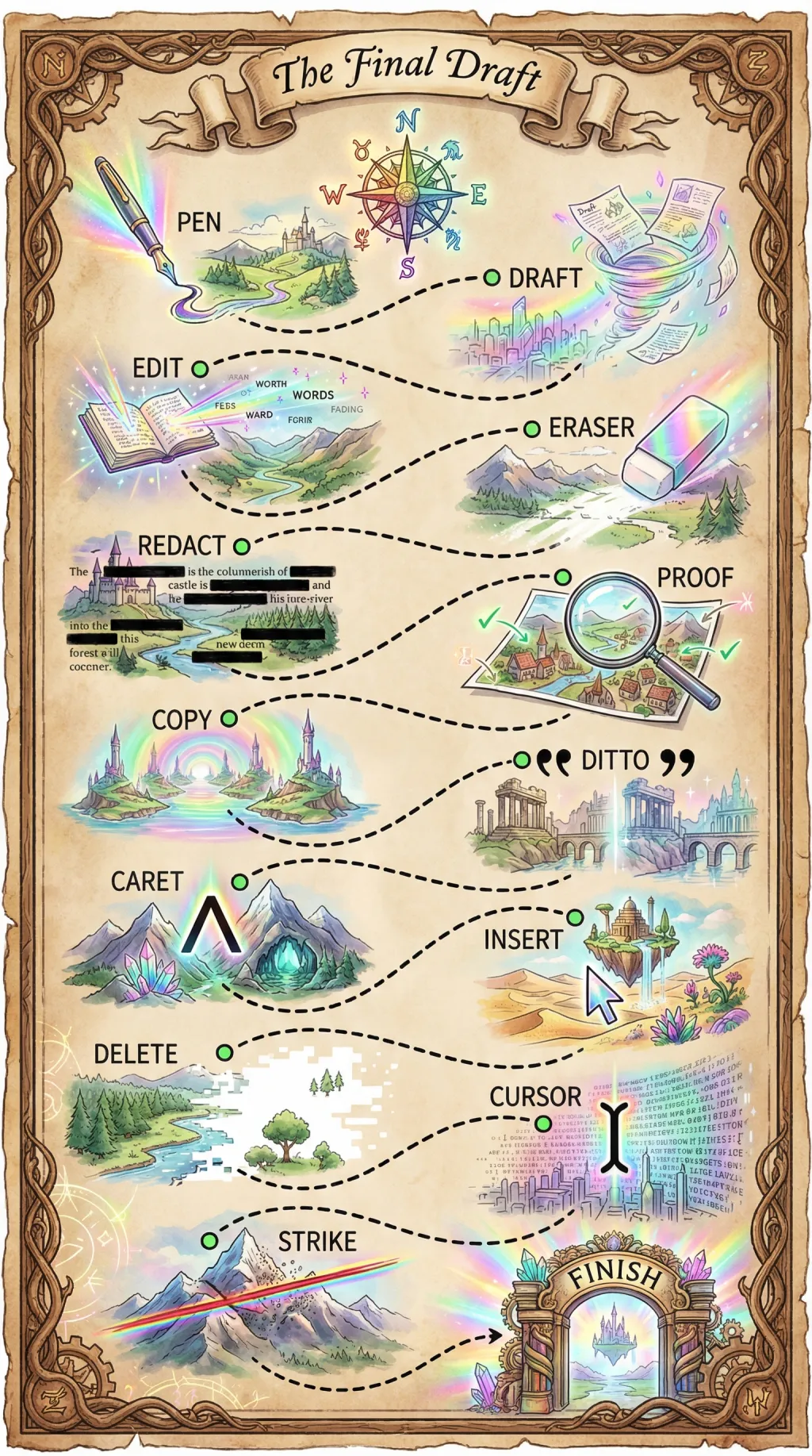 The Final Draft map