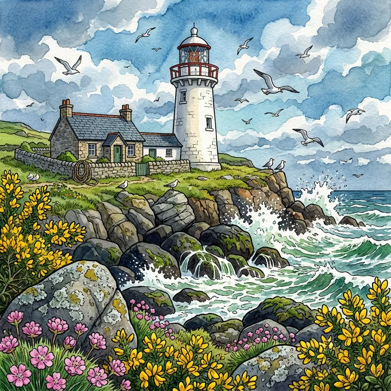 The Lighthouse — a playable sliding picture puzzle